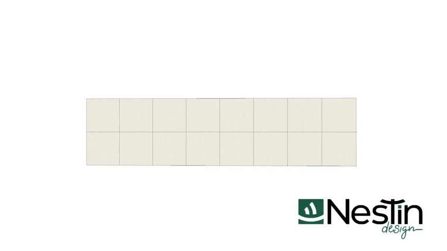 Cabeceira Modulada Estofada Quadrada