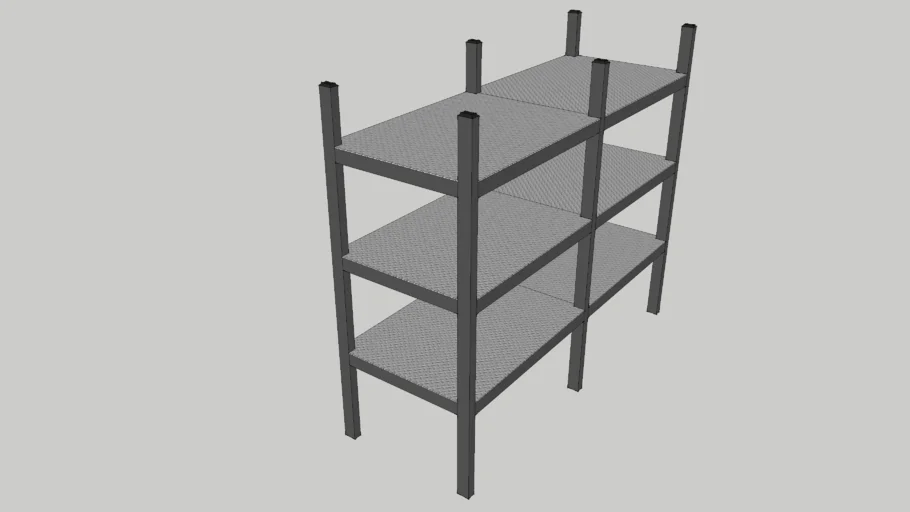 Storage Rack | 3D Warehouse
