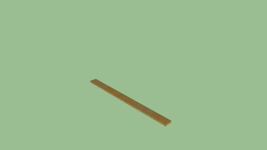 Wooden plank