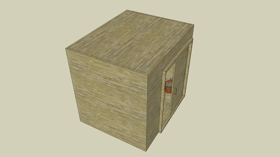 Sauna cabine