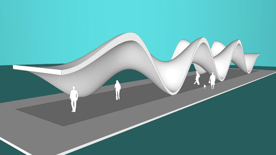 Pavilion Wavy Surface
