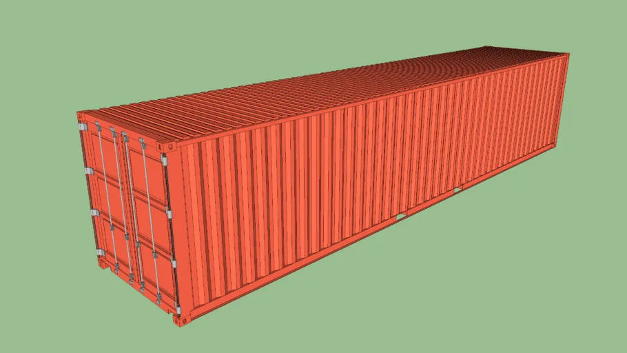 Container TC 40 ISO - Model - 3D Warehouse