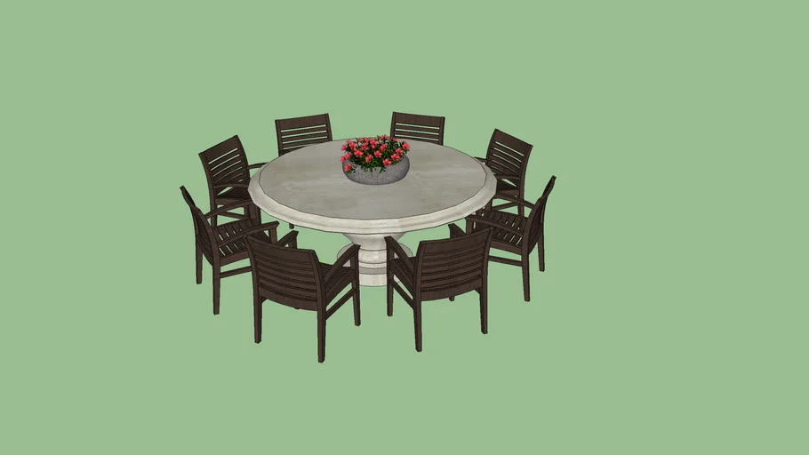 outdoor table and chairs 1