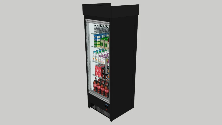 GELADEIRA EXPOSITORA CRISTAL FRIOS 1 PORTA