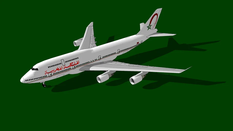 Royal Air Maroc (الخطوط الملكية المغربية) Boeing 747-428 CN-RGA
