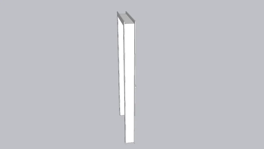 Puerta placa 0.90