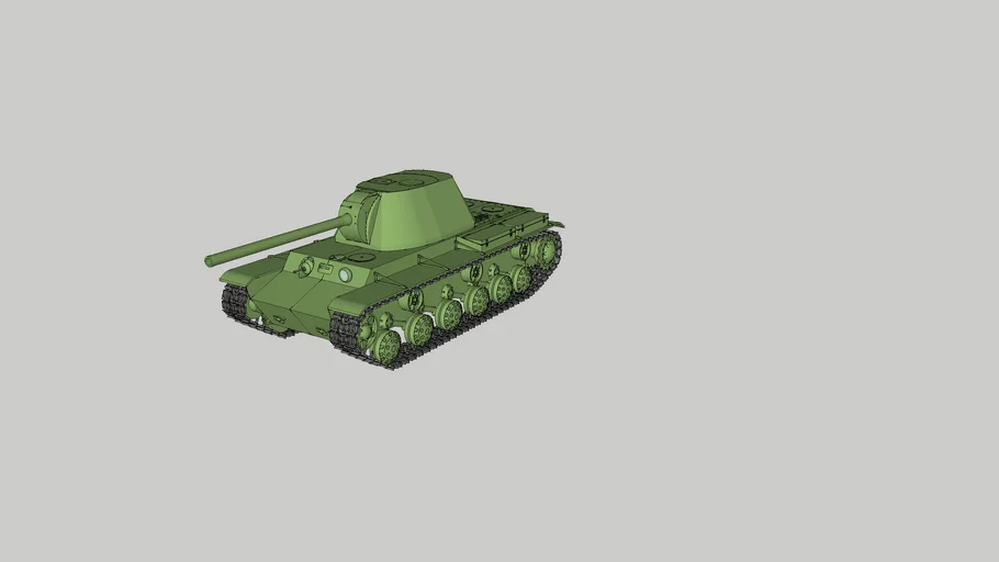 KV-3 heavy tank