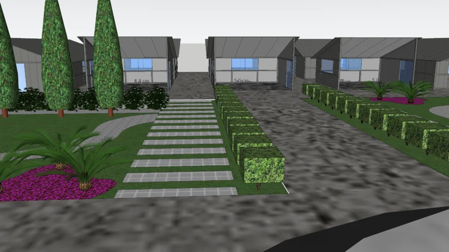 Editable SketchUp - Taller de entrenamiento -Diseño de Espacio - Sara Peralta.