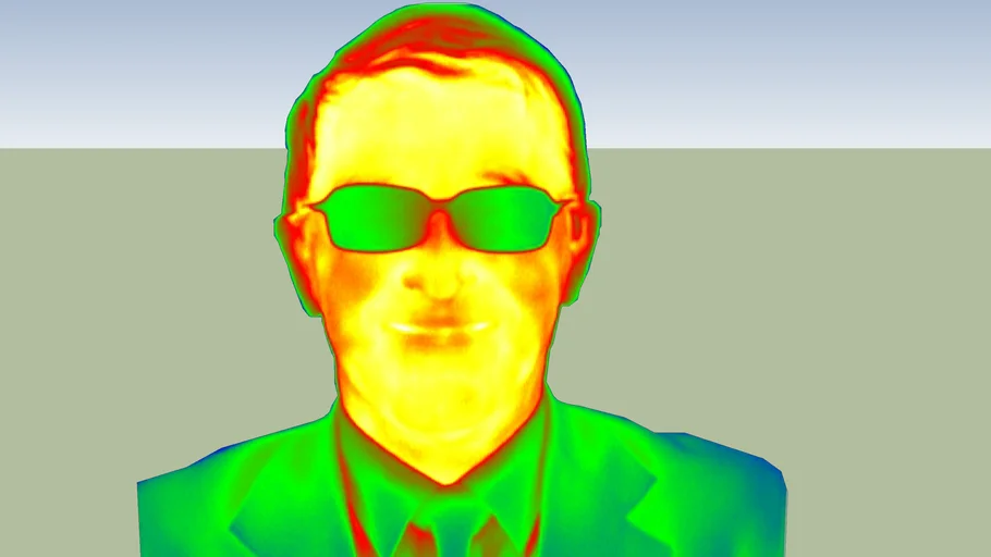 Model of my GrandPa in Infrared:).