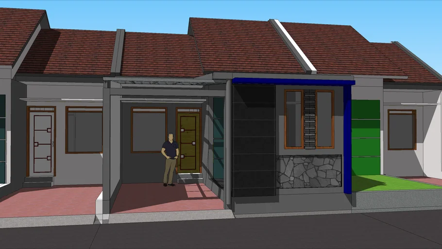 Rumah Minimalis Tipe 36/72