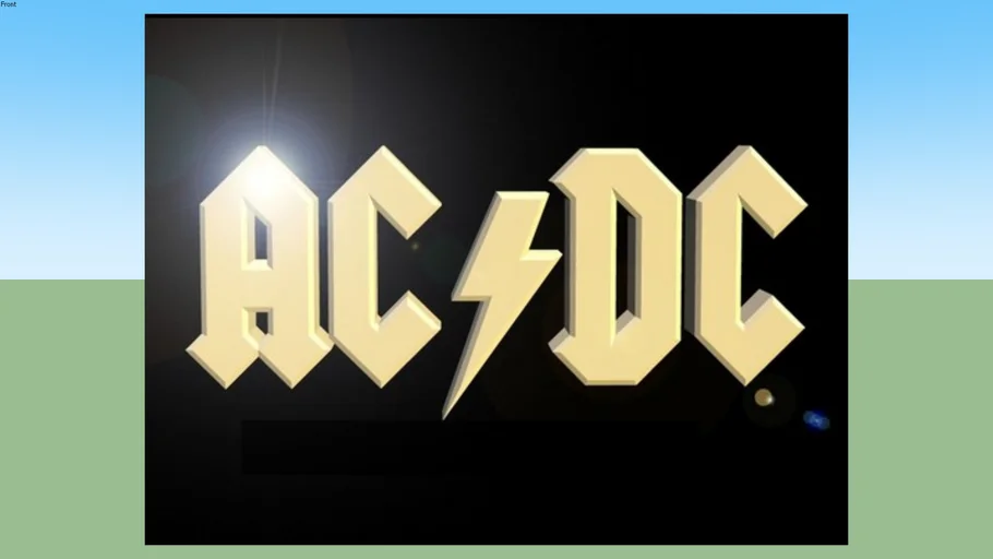 AC/DC Logo | 3D Warehouse