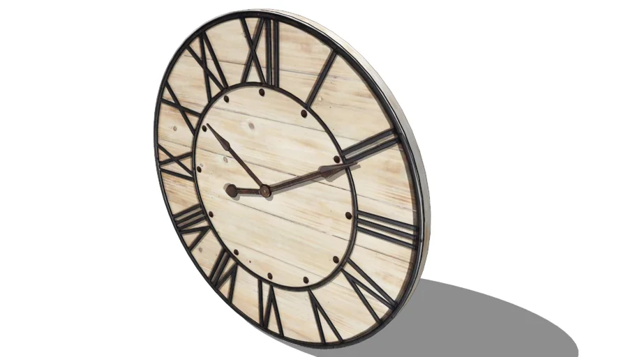 Ardennes, la pendule Maisons du monde. Rèf: 110.743 Prix: 99 euros