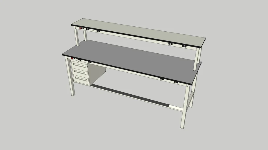 Computer Bench 96"