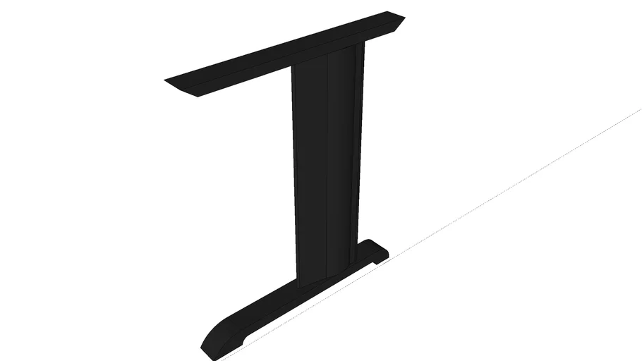 PATA METALICA TIPO T