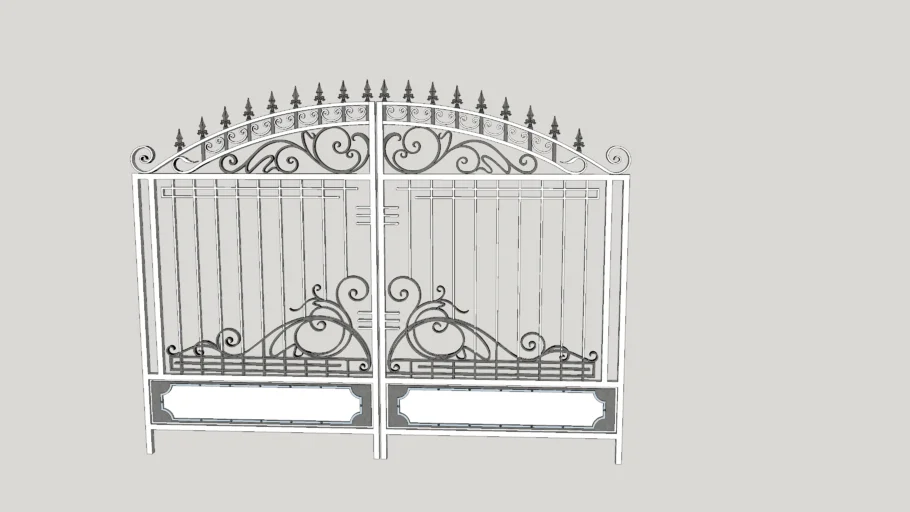 WROUGHT IRON GATE