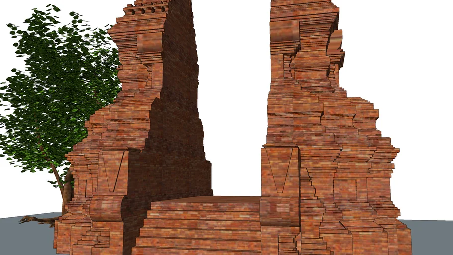 Candi-Bentar Majapahit/Wringin-Lawang