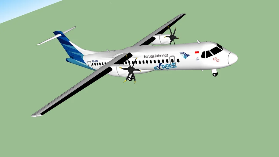Garuda Indonesia - ATR-72 - PK-GAA - 2016