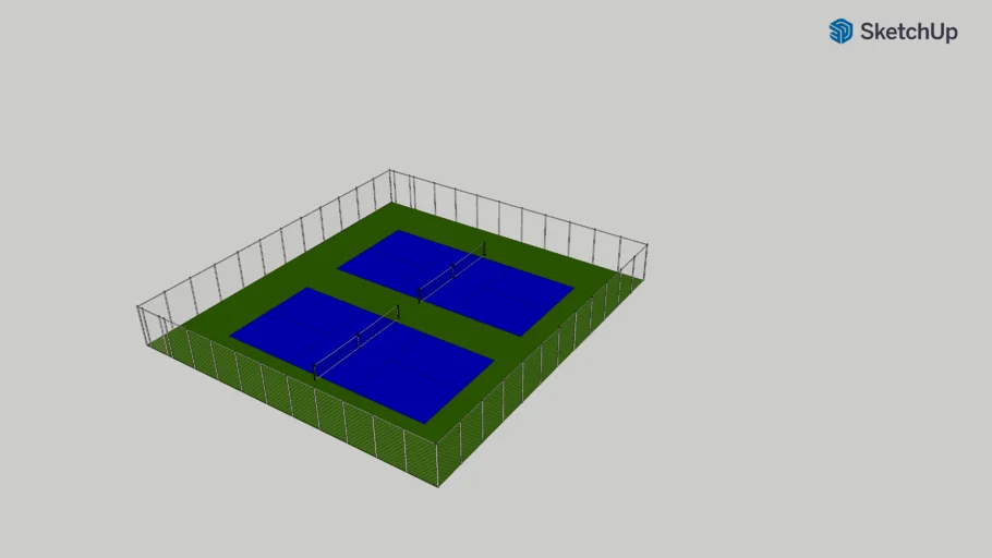Pickleball court