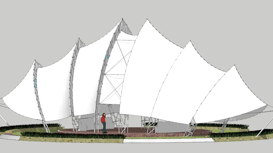 TENSILE TENT STRUCTURE