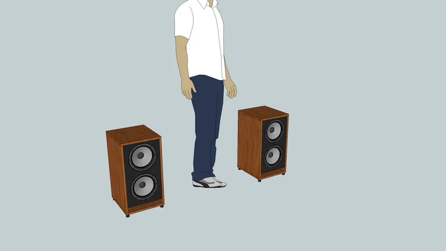 double speakers 8 inch