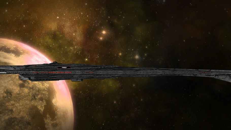 Fel Empire Super Heavy Large Star Destroyer IMPERIAL great Worldship "galaxy destroyer"