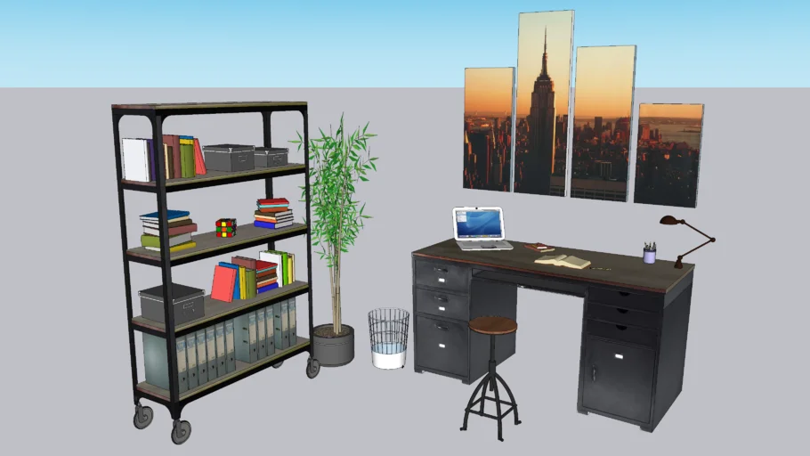 Le bureau, Industry. Maisons du monde