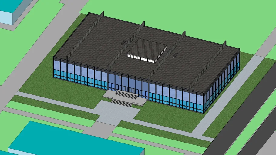 S. R. Crown Hall - Mies van der Rohe