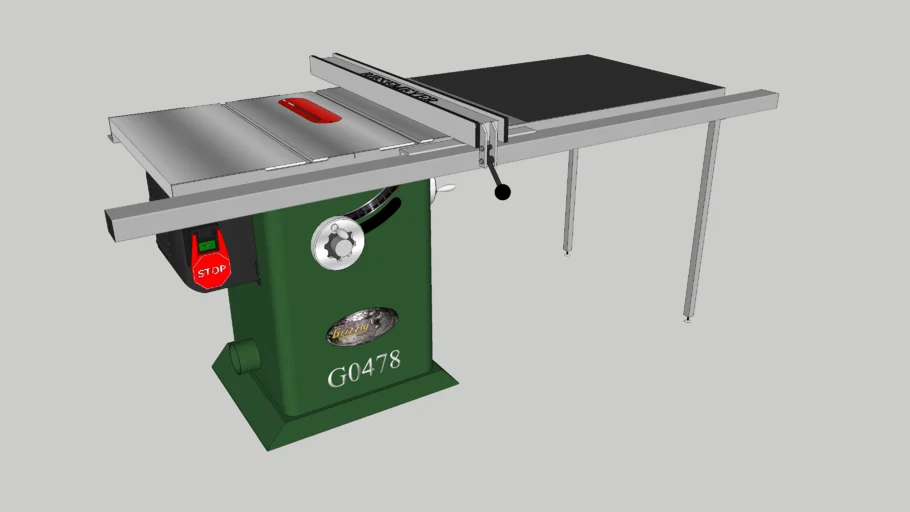 Grizzly G0478 2HP Hybrid Table Saw (PDS)