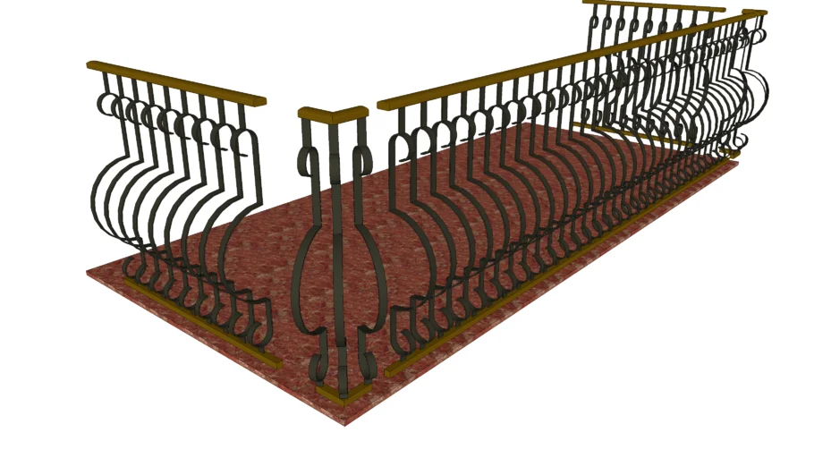 Ringhiera Classica  x Balcone  