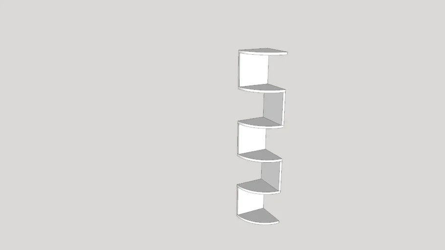 Corner shelf