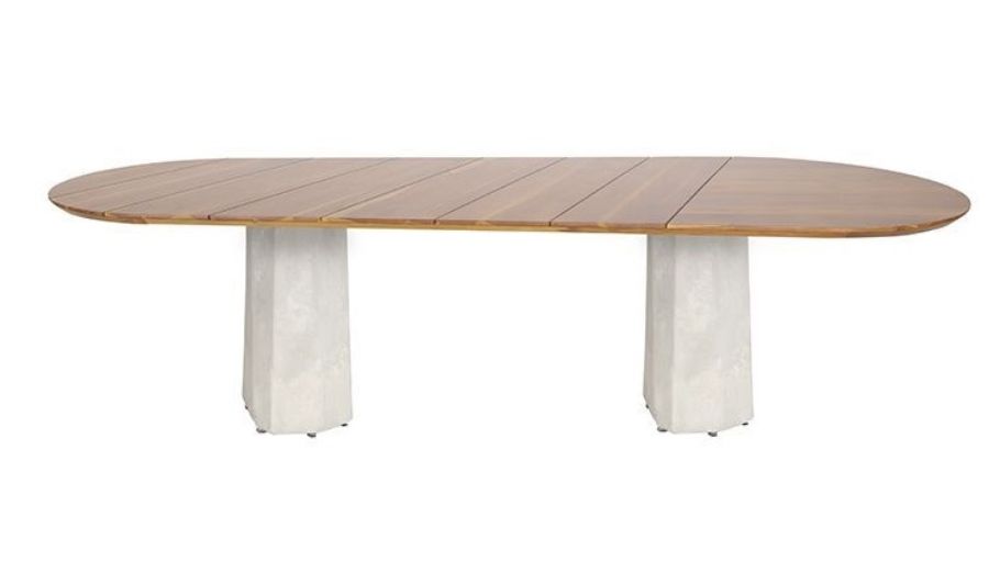 Mesa de Jantar Laguna Modalle ideal para áreas gourmet alto padrão 
