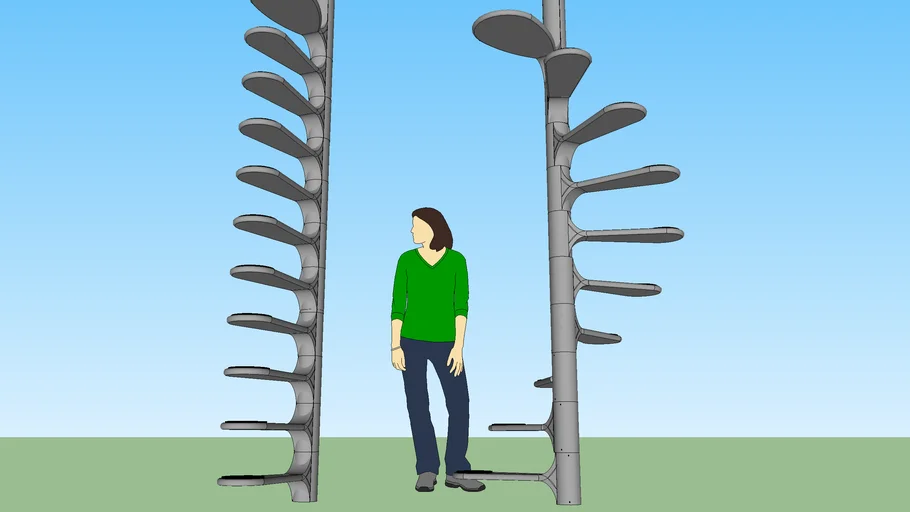escalier hélicoidal Roger TALLON ajustable