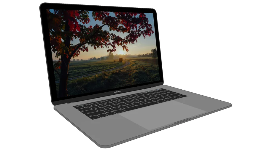 2016 MacBook Pro 15 (Space Grey) | 3D Warehouse