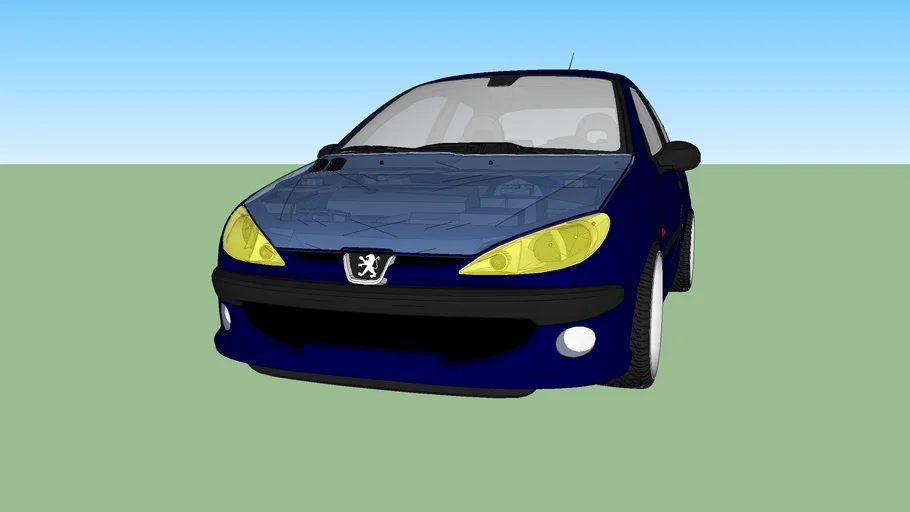 Peugeot 206 modified