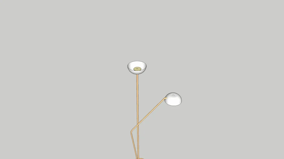 CB2 pavo floor lamp