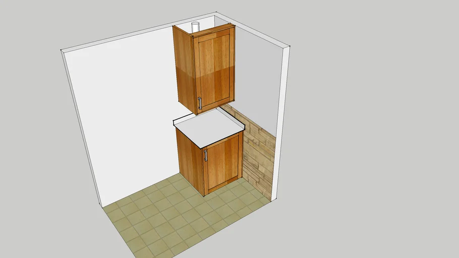 muebles para tapar calentador y lavadora