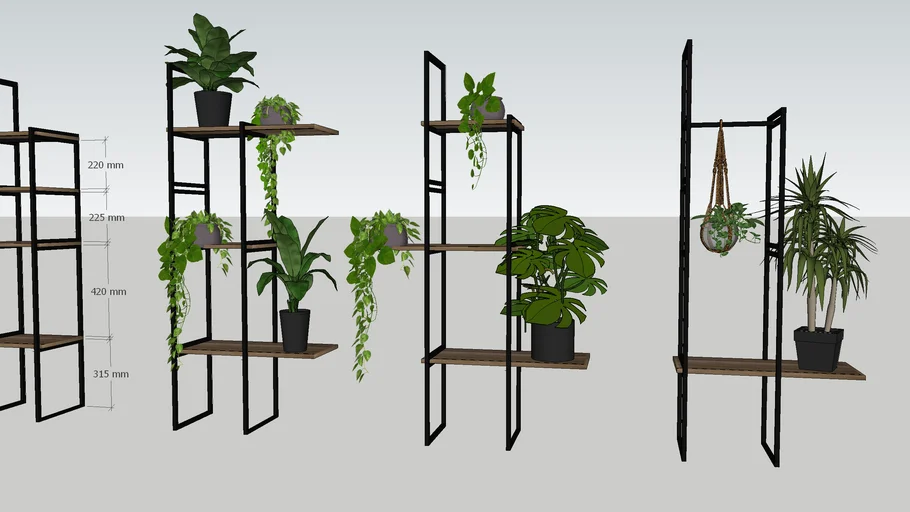 Modular plant stand (300)