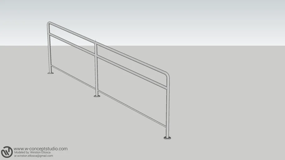 WSE-Outdoor Stair Handrail