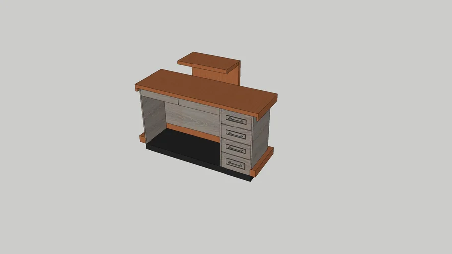 Counter Table | 3D Warehouse