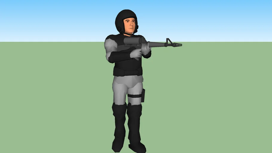 Spaceball Soldier