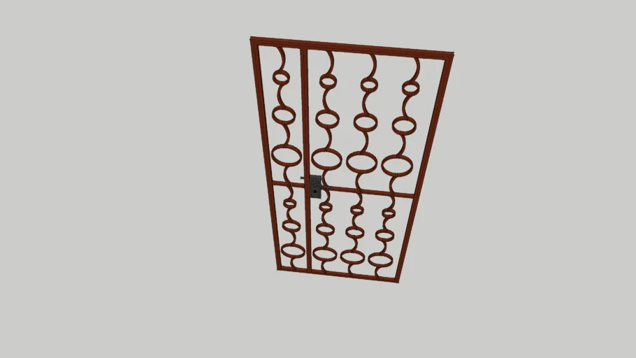 wrought iron gate