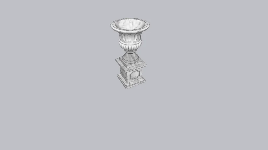 Vaso clássico/ classic vase