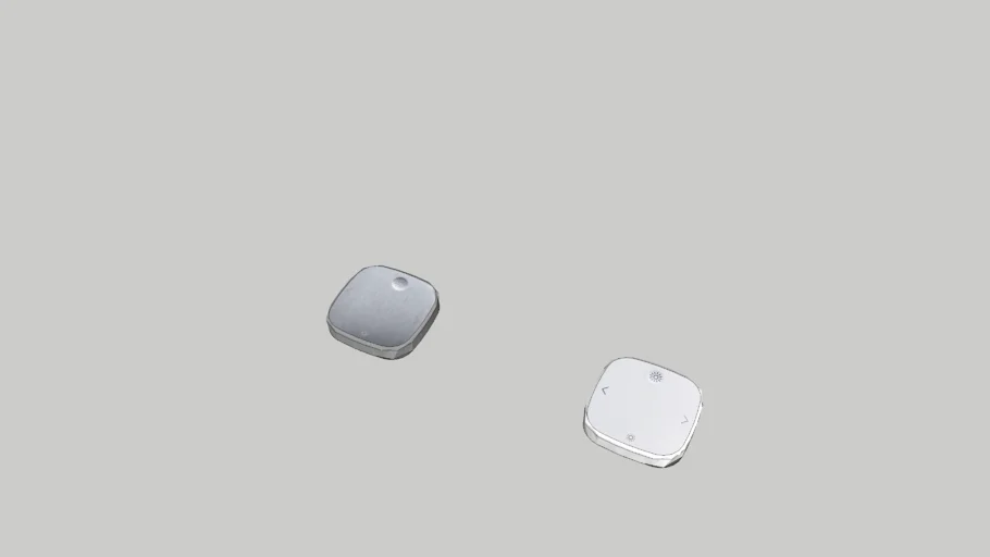 IKEA STYRBAR remote control 18x72x72 smart white & stainless steel
