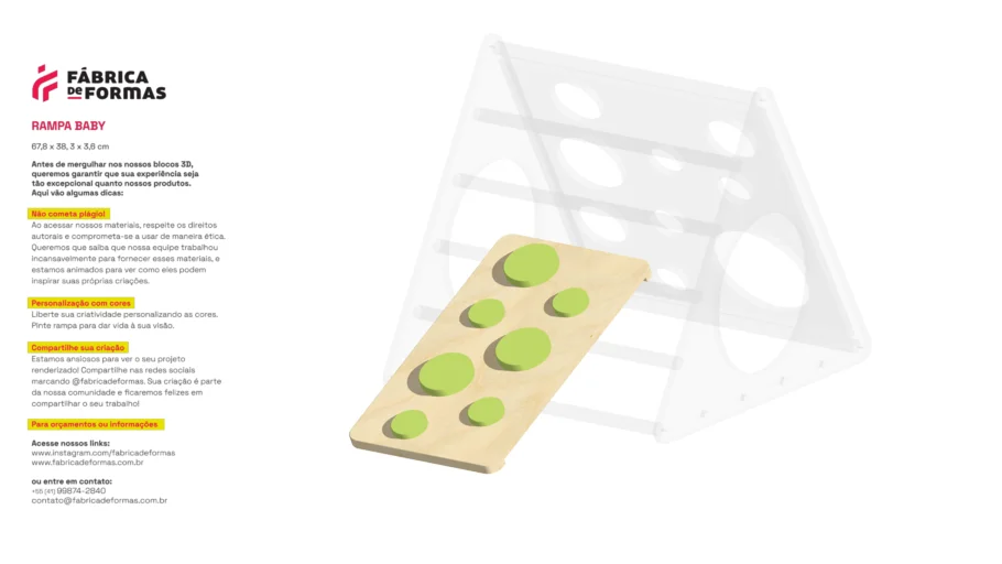Baby Board | 67,8 x 38,3 x 3,6 cm