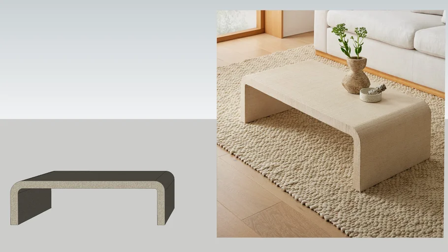 WEST ELM - Solstice Coffee Table