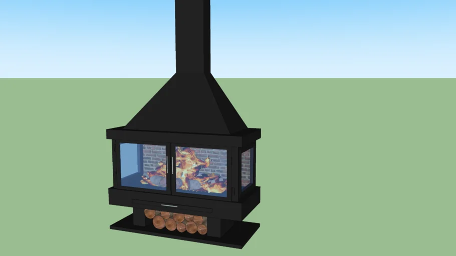 chimenea, hearth