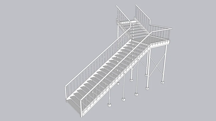 Industrial Staircase