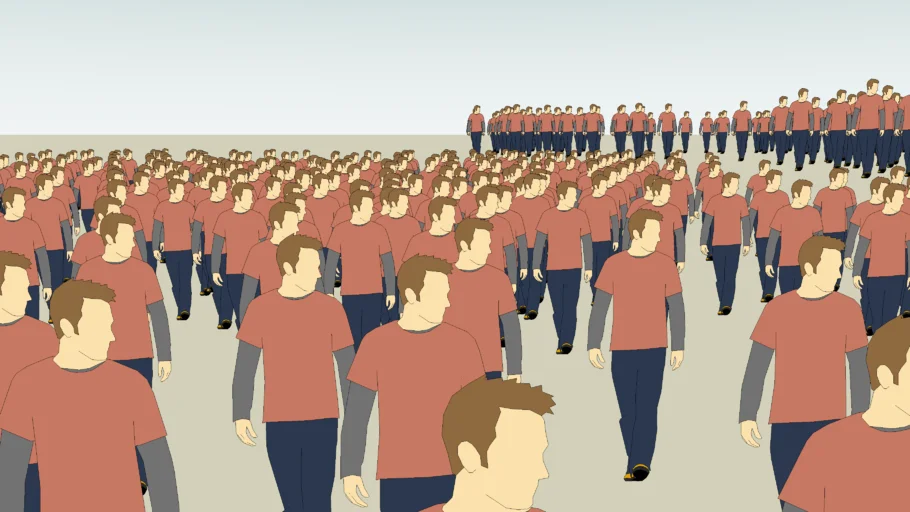 Foule en délire