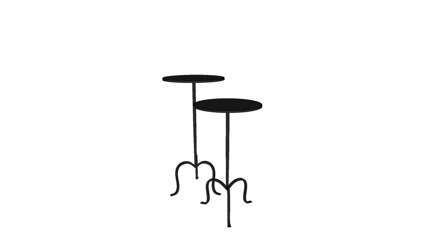 Zara - Antique Effect Metal Table