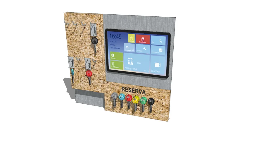 Porta llaves / Video Portero | Key holder / Video Intercom